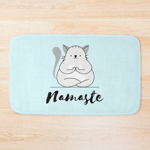 Item preview, Namaste Cat designed and sold by starsdesigns.