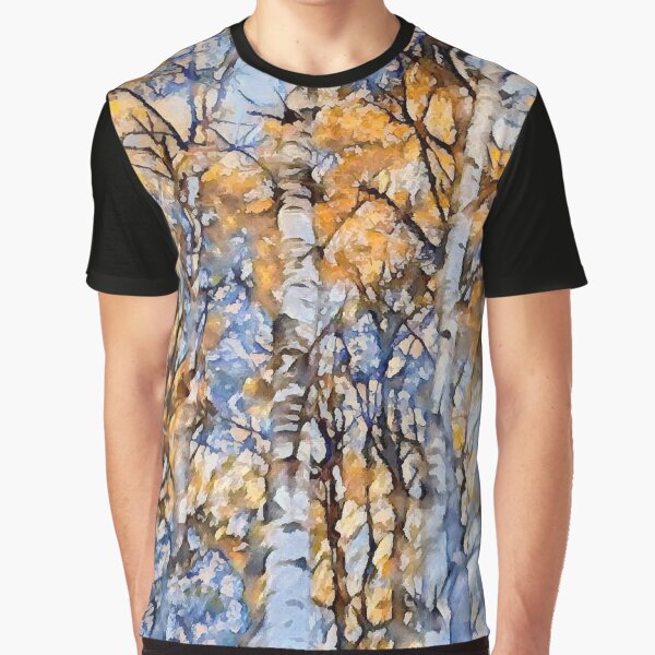 Autumn Birch Graphic T-Shirt
