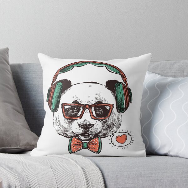 Item preview, Panda hipster love designed and sold by Radoi Florin.