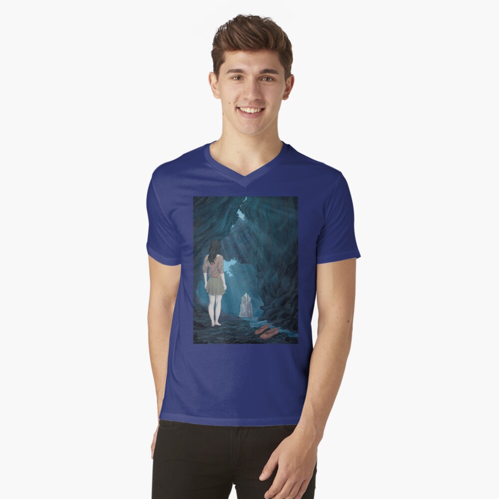 Item preview, V-Neck T-Shirt designed and sold by xXProserPinaXx.