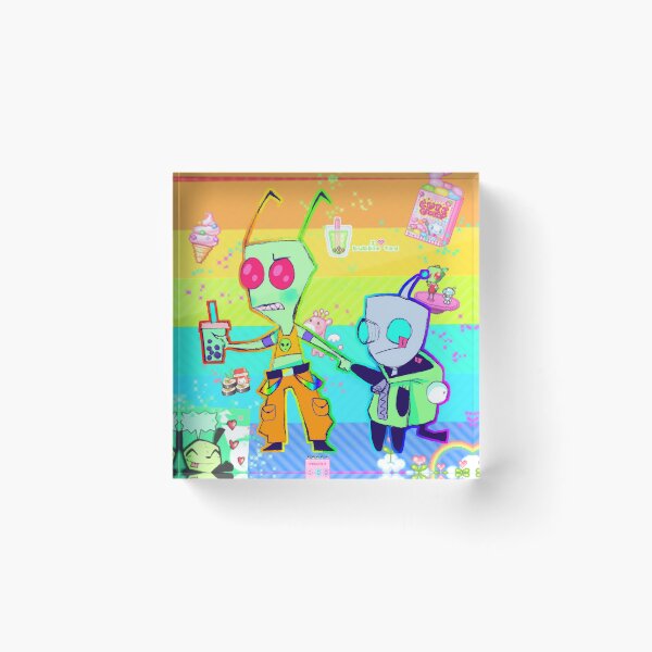Item preview, Invader Zim scenecore (vsco girl zim? ?) designed and sold by Nanostrashcan.