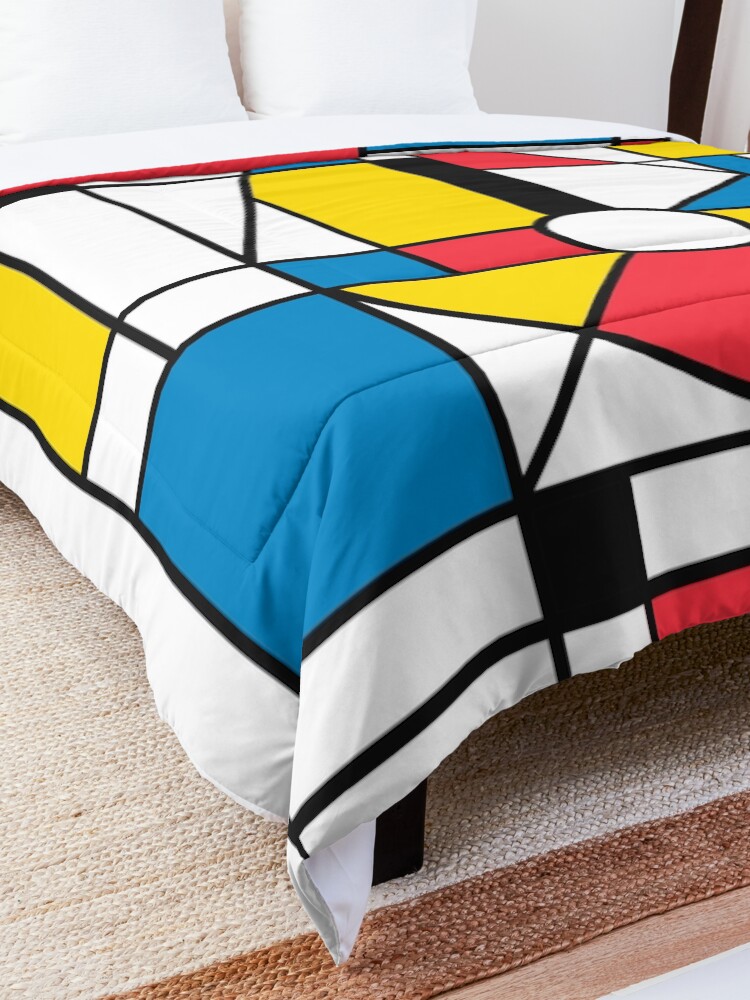 Alternate view of Mondrian Falcon Comforter