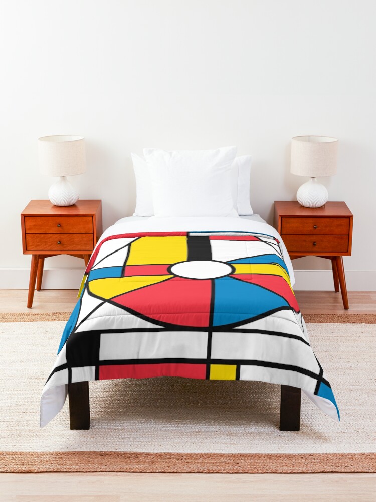 Alternate view of Mondrian Falcon Comforter