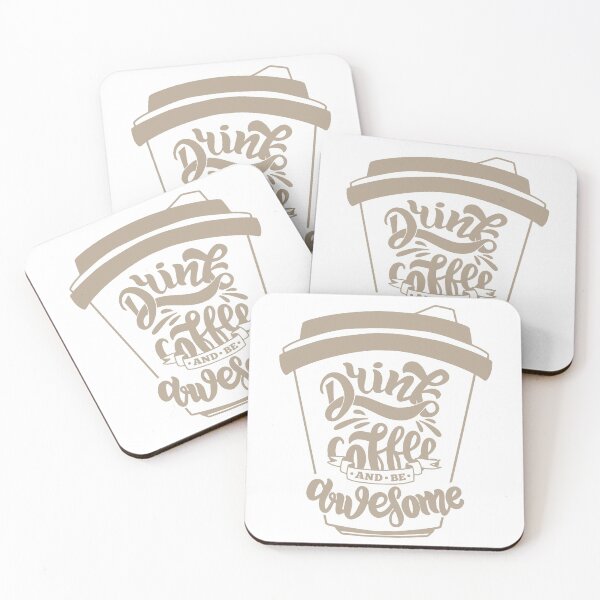 Item preview, Drink Coffee And Be Awesome designed and sold by starsdesigns.