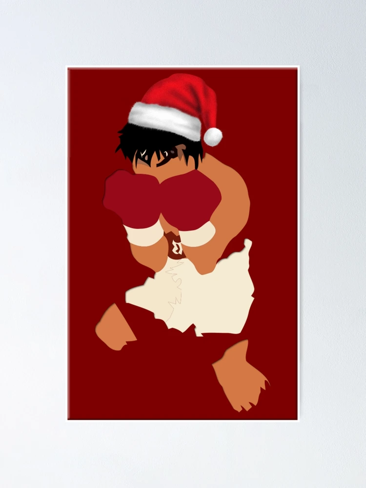  Cartel de manga de estaño anime Hajime no Ippo New Challenger  Anime Poster Decoración del hogar Arte de la pared Impresión de Navidad  Regalo de cumpleaños para niño niña 16.0 x