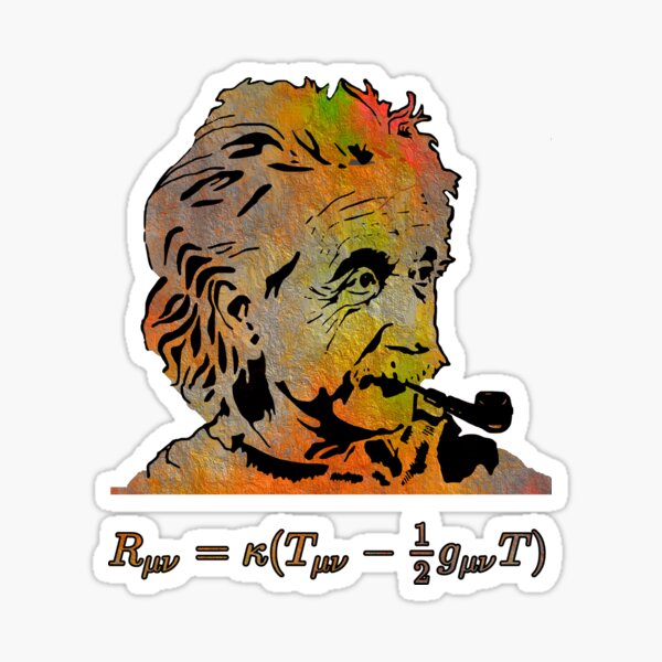 Einstein field equations Sticker