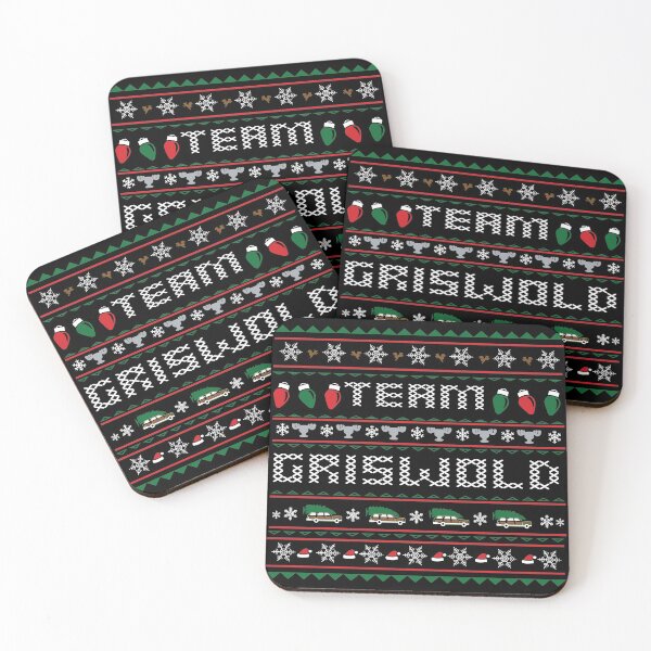 Item preview, Team Griswold Christmas Vacation Sweater Pattern designed and sold by ErikaKatht.