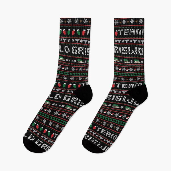 Item preview, Team Griswold Christmas Vacation Sweater Pattern designed and sold by ErikaKatht.