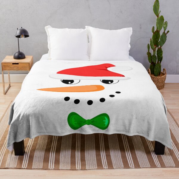 Item preview, Cute Santa Snowman Face Funny Christmas Gift designed and sold by r-silver.