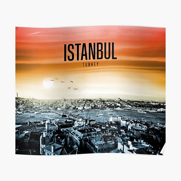 Istanbul, Türkei Poster