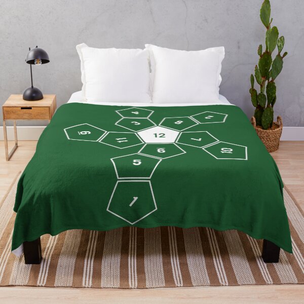 Item preview, Green Unrolled D12 designed and sold by clarkstpress.