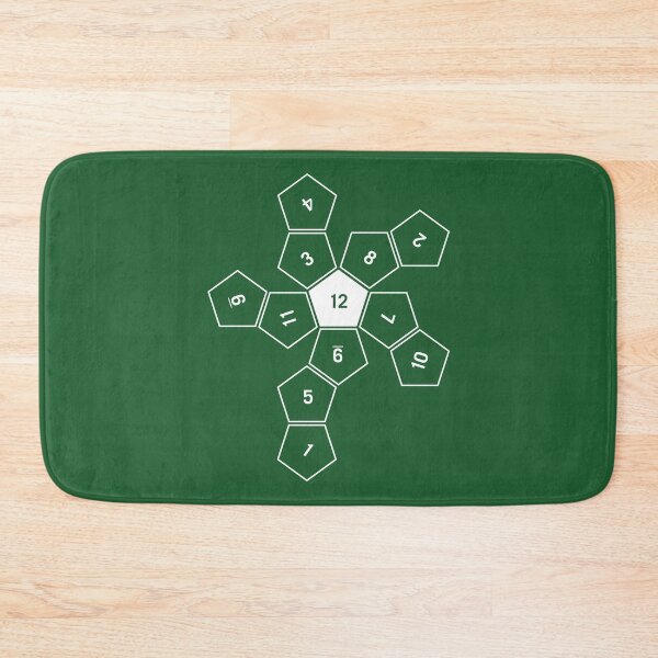 Item preview, Green Unrolled D12 designed and sold by clarkstpress.