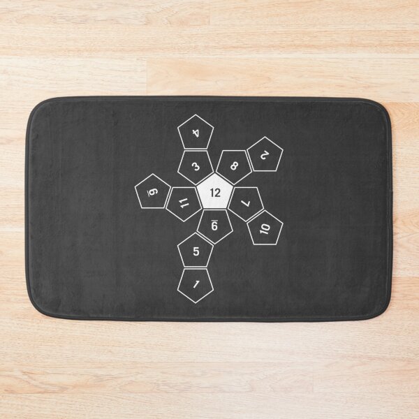 Item preview, Grey Unrolled D12 designed and sold by clarkstpress.