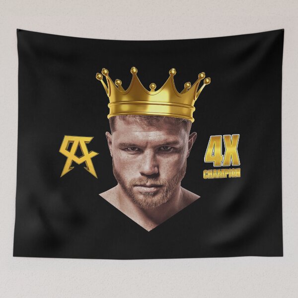Item preview, Saul Canelo Alvarez: 4X Champion ( POUND FOR POUND KING) #2 designed and sold by Boxingsfinest.