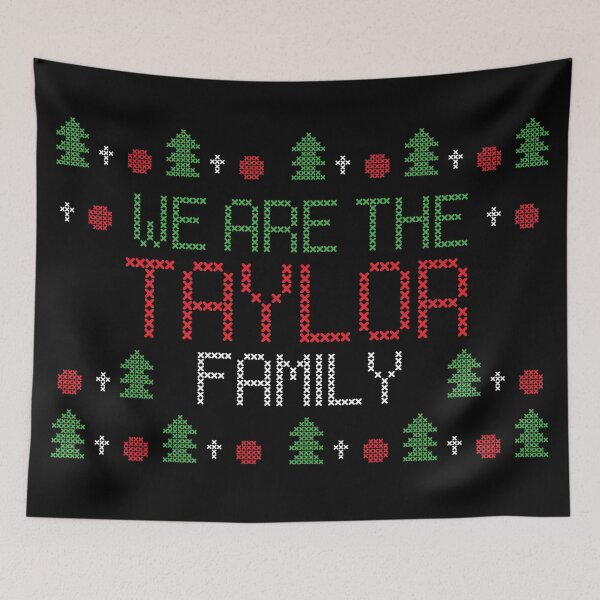 Artikelvorschau, Wir sind die Taylor Christmas Family entworfen und verkauft von elhefe.