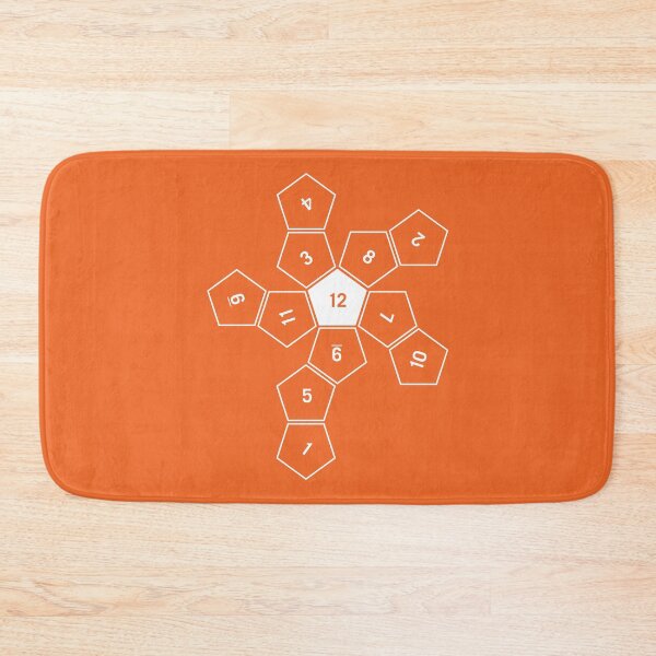 Item preview, Orange Unrolled D12 designed and sold by clarkstpress.