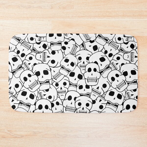 Item preview, Funny Skulls Pattern designed and sold by mrhighsky.