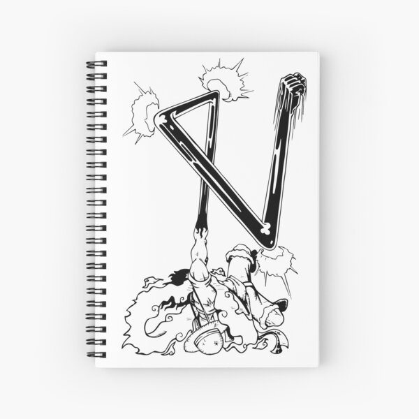 Monkey D Luffy Gear Fourth Snakeman King Cobra Spiral Notebook By Powkapow Redbubble