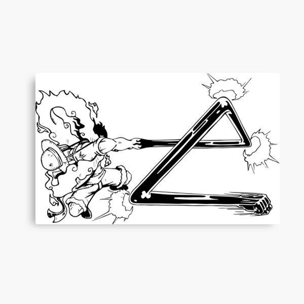 Lienzo Monkey D Luffy Gear Cuarto Snakeman King Cobra De Powkapow Redbubble