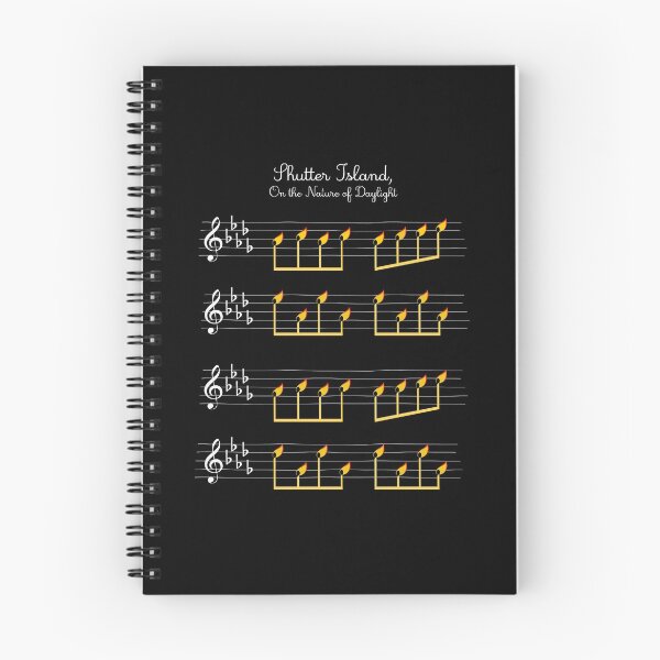 Item preview, Sutter Island On the Nature of Daylight Max Richter music sheet design designed and sold by Rozbud.