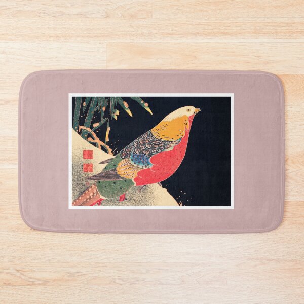 Item preview, Vintage 1900 Japanese Pheasant Bird Illustration designed and sold by knightsydesign.