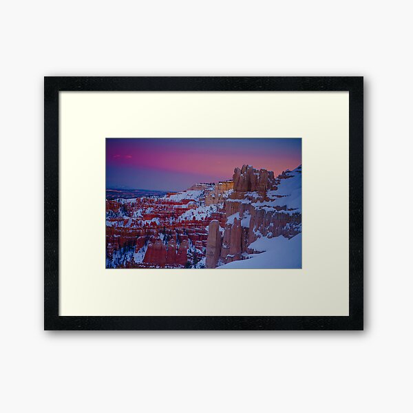 Bryce Twilight Framed Art Print