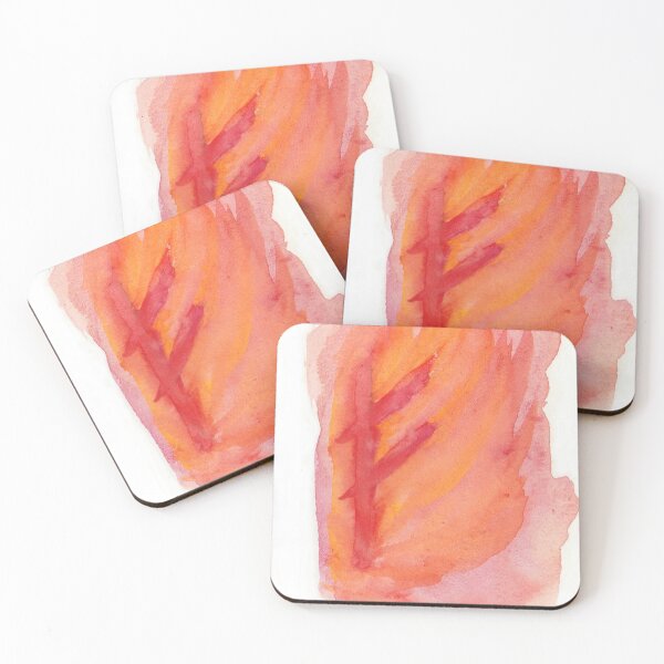 Fehu Dessous de verre (lot de 4)