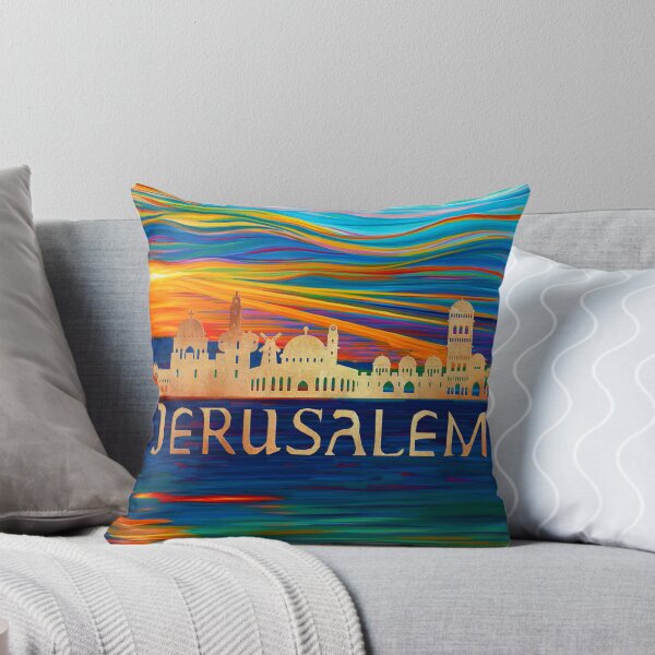 Item preview, Jerusalem Souvenir Skyline Silhouette  designed and sold by mamazita.