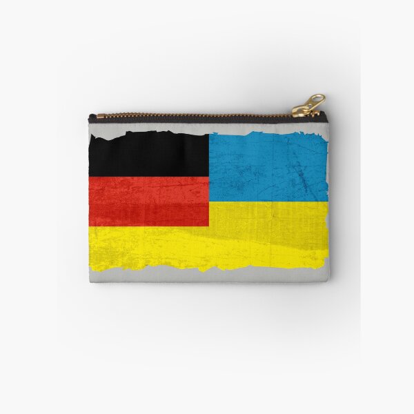 Item preview, German Ukrainian Joined Flags Ukraine and German Flag Mix designed and sold by alenaz.