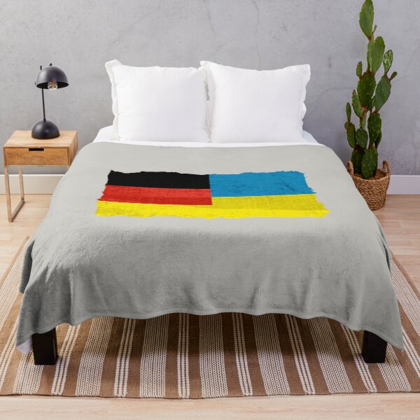 Item preview, German Ukrainian Joined Flags Ukraine and German Flag Mix designed and sold by alenaz.