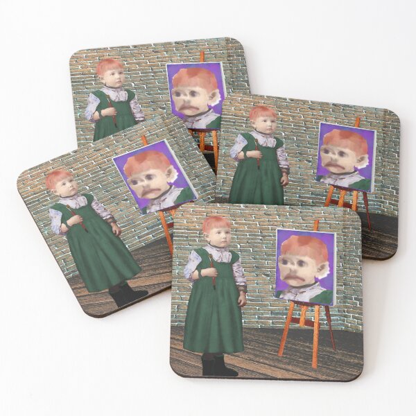 Item preview, Self Portrait of the Artist as an Inner Child designed and sold by Loveday Funck.
