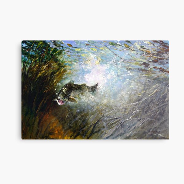 Vista previa del artículo con la obra «Splash - Fly Fighter - Tasmanian Fly Fishing», diseñado y vendido por Pieter Zaadstra Studio.