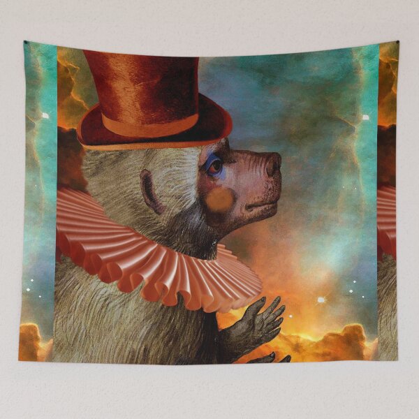 Item preview, Clown Baboon in Space designed and sold by Loveday Funck.