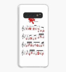 Psycho shower theme music Hitchcock art sheet Case/Skin for Samsung Galaxy