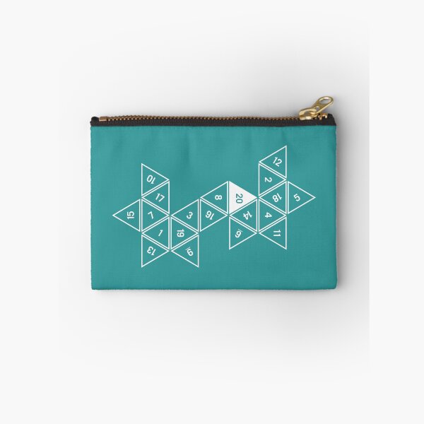 Item preview, Teal Unrolled D20 designed and sold by clarkstpress.
