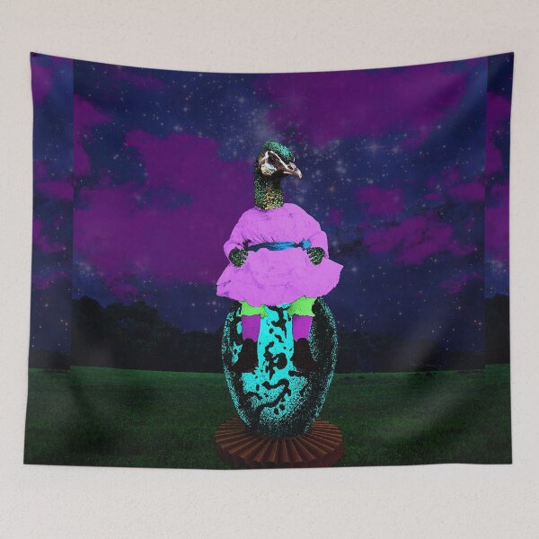 Item preview, Peacock Egg Sitter designed and sold by Loveday Funck.