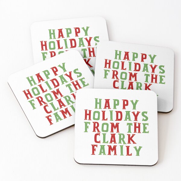 Item preview, Happy holidays from the Clark family designed and sold by Urosek.