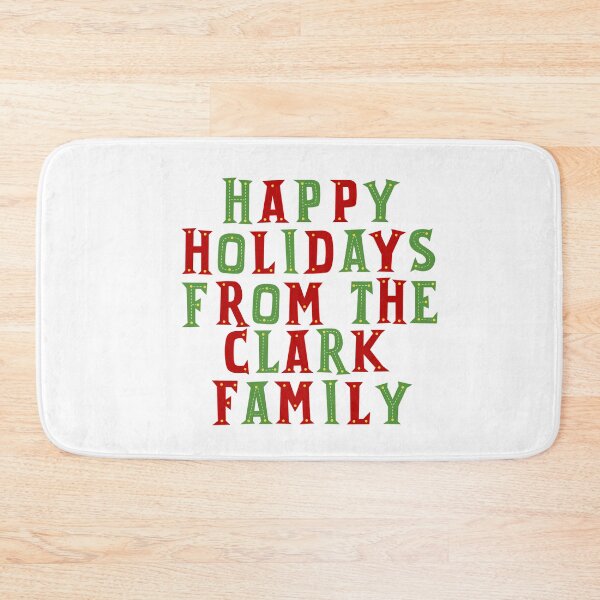 Item preview, Happy holidays from the Clark family designed and sold by Urosek.