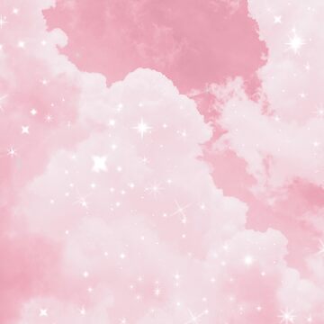 Artwork thumbnail, Pink Clouds Sparkling  by trajeado14