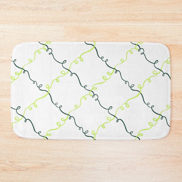 Item preview, Green and Chartreuse Ribbon Lattice designed and sold by AtomicLiving.