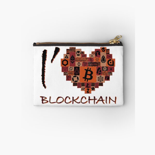 Item preview, i love blockchain! designed and sold by jiggabola.