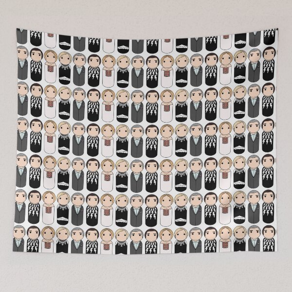 Item preview, The Rose Family Peg Doll Portrait  designed and sold by scrambledpegs.