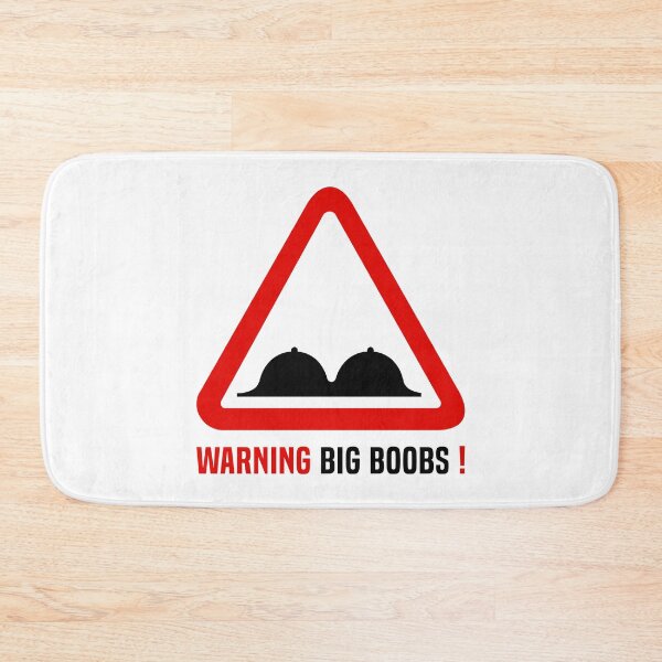 Item preview, Warning Big Boobs! designed and sold by fourretout.