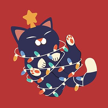 Artwork thumbnail, Christmas Kitty by machmigo