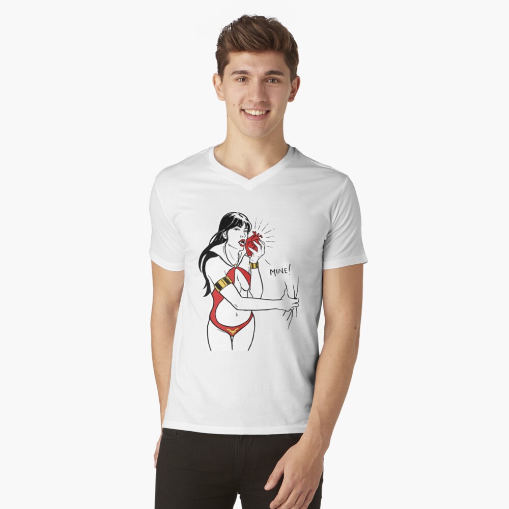 Item preview, V-Neck T-Shirt designed and sold by xXProserPinaXx.