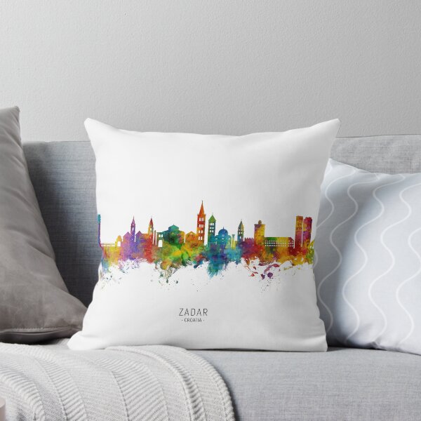 Item preview, Zadar Croatia Skyline designed and sold by ArtPrints.