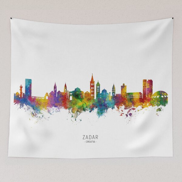 Item preview, Zadar Croatia Skyline designed and sold by ArtPrints.