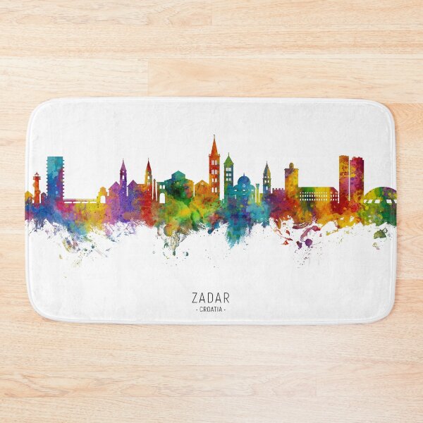 Item preview, Zadar Croatia Skyline designed and sold by ArtPrints.