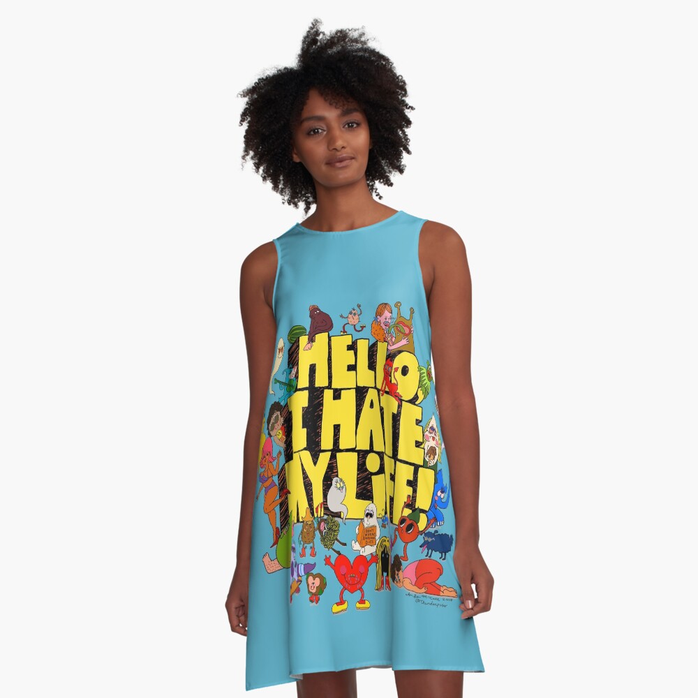 Item preview, A-Line Dress designed and sold by ambermccall.