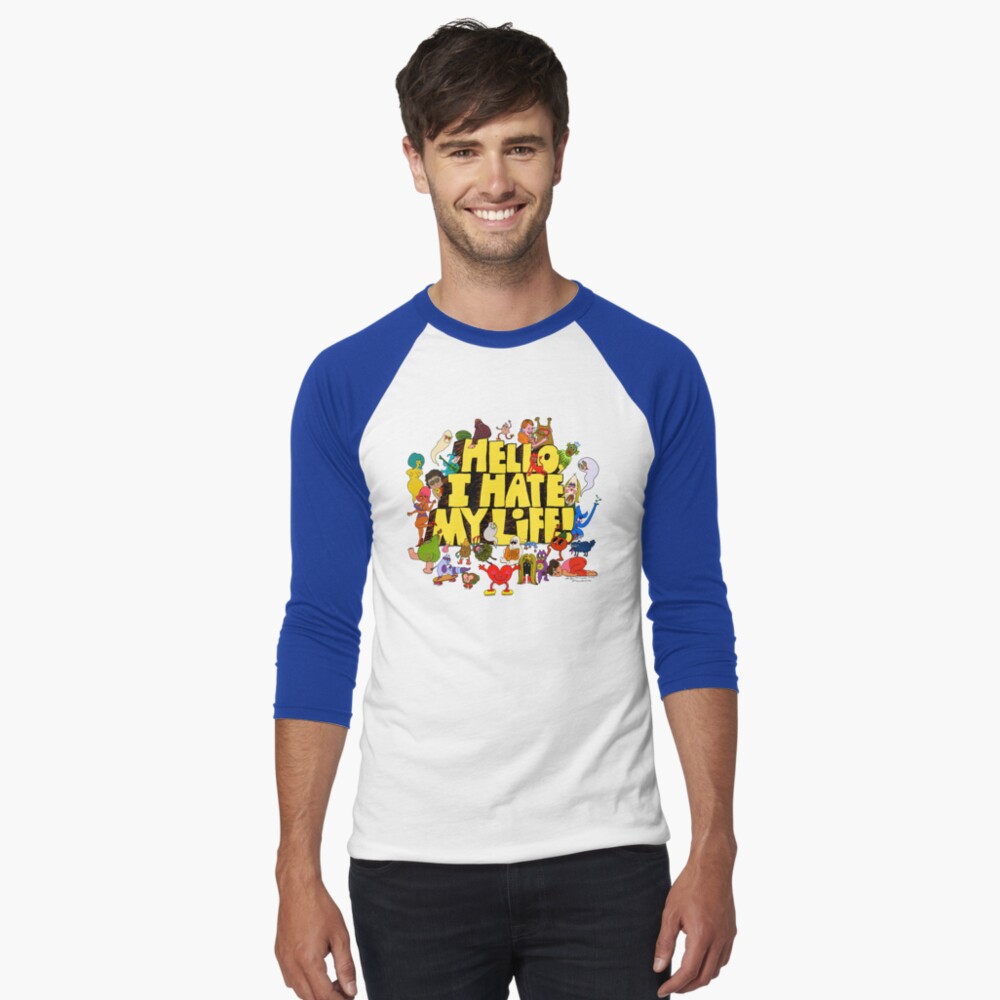 Item preview, Baseball ¾ Sleeve T-Shirt designed and sold by ambermccall.